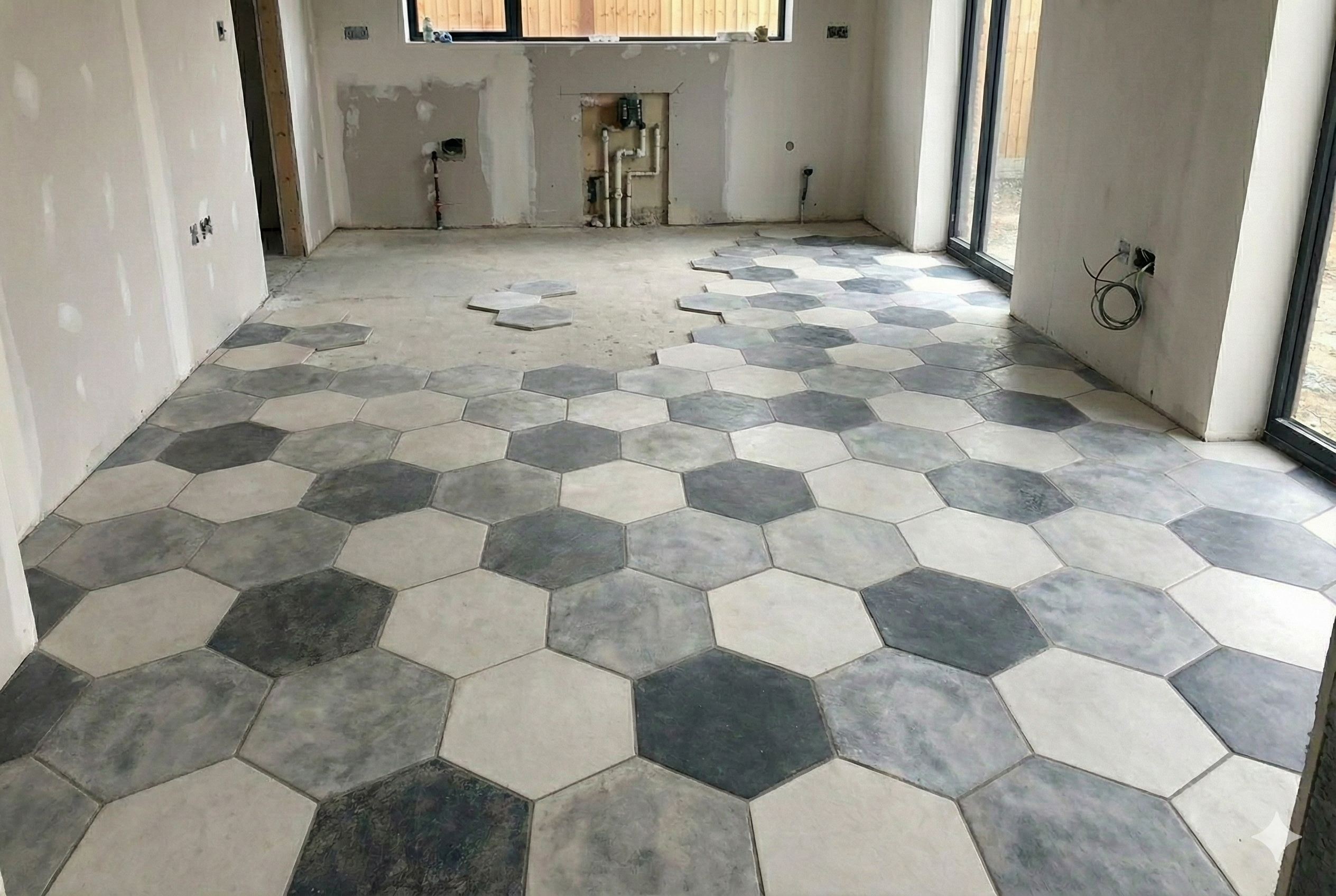 Exemple rénovation sol